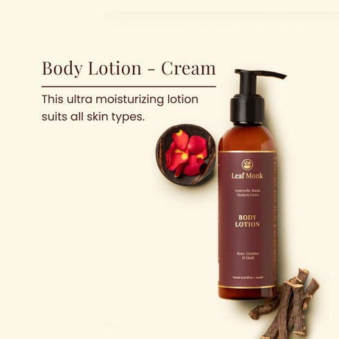 Leaf Monk Rose, Licorice and Eladi Body Lotion